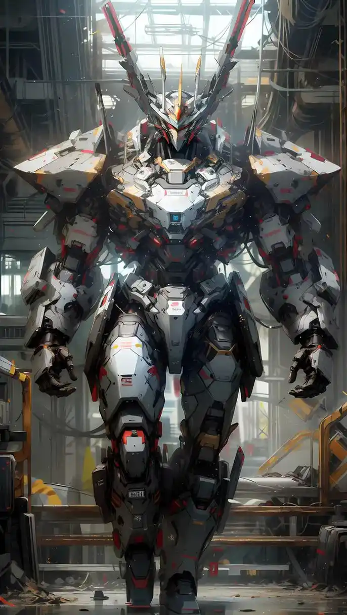 超级酷的机甲背景图