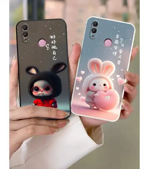 官方适用荣耀10青春版手机壳honor兔子华为荣誉创意容耀卡通可爱