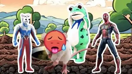 奥特曼的小鸡不见了,难道是洞里的怪兽把小鸡抓走了吗