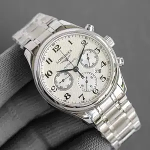 000人付款淘宝浪琴手表男名匠六针多功能男士腕表皮带钢带防水蓝宝石