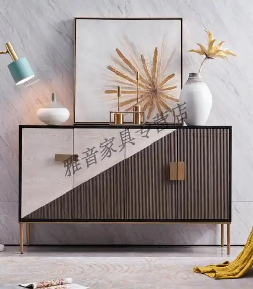 入户装饰柜门厅鞋柜隔断柜客厅储物边柜两门小款803290cm整装框架结构