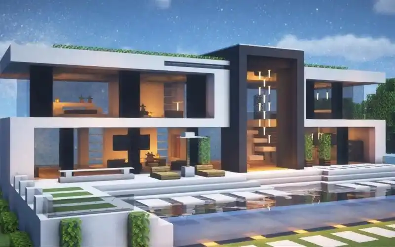 【我的世界】快来建一座别墅吧