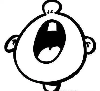 卡通嘴巴简笔画教程嘴唇简单画法 - 卡通嘴巴简笔画教程嘴巴张大a的