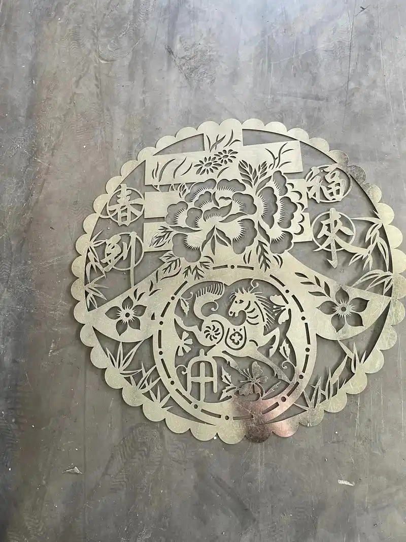 激光切割加工 #纯手工打造 #手艺人 - 抖音