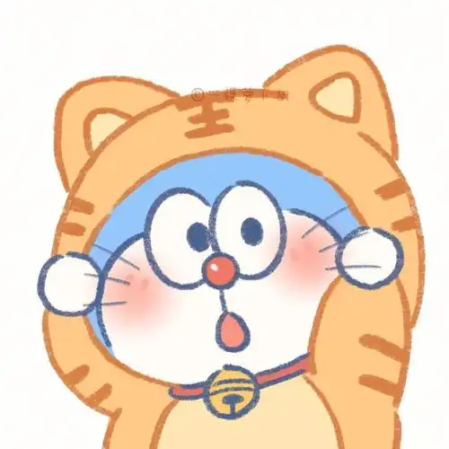 卡通头像  #叮当猫我们都有一个梦,变大变小变可爱