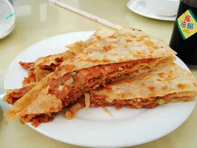 香河肉饼猪肉大葱馅的制作方法,香河肉饼怎么烙制的好吃金黄酥脆