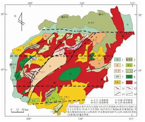 基于证据权重法的海南岛金多金属矿成矿预测研究