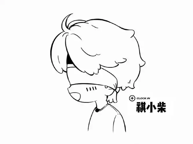 可爱加倍0299#马嘉祺  #时代少年团马嘉祺  #q版人物  #线稿