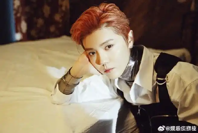 鹿晗鼻梁好高挺