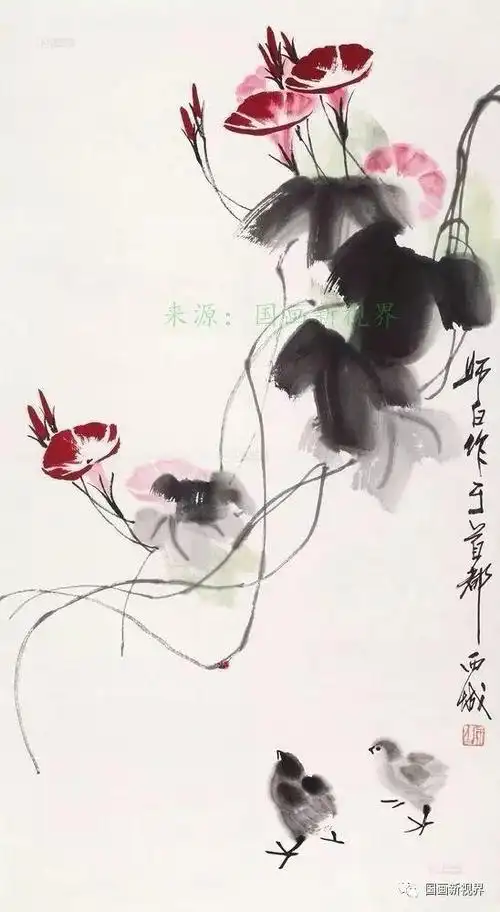 好美的牵牛花,生机勃勃!