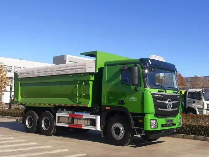 上市即获1280台订单占据北京80市场欧曼渣土车到底哪里优秀