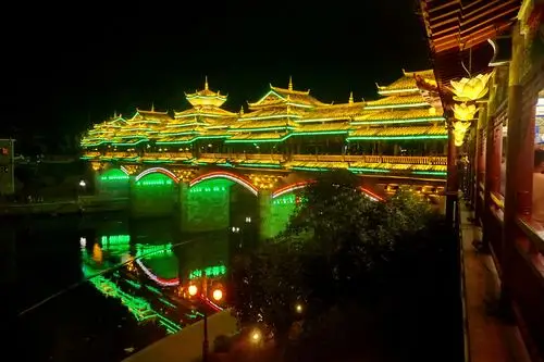 桂林资源县城河灯节(中元节亦即鬼节)2018.8.24