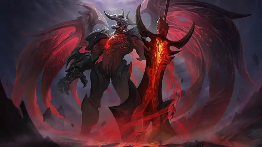 lol英雄联盟 暗裔剑魔 亚托克斯 aatrox 4k壁纸