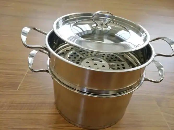 汤锅电磁炉家用煮锅 复合底加厚不锈钢锅具大容量双耳304不锈钢锅