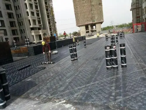 澳利防水,正在施工