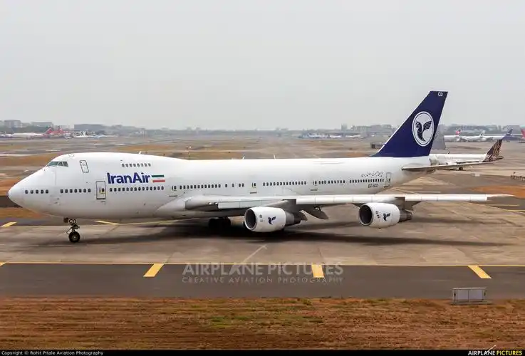 iran air cargo ep-icd aircraft at mumbai - chhatrapati shivaji
