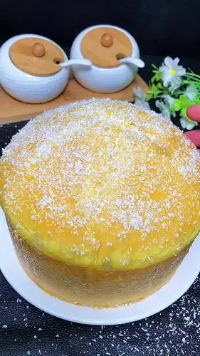 只要家里有面粉就能做的椰蓉蛋糕