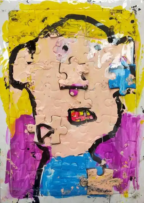 但我却要用一生去学习画地像一个儿童