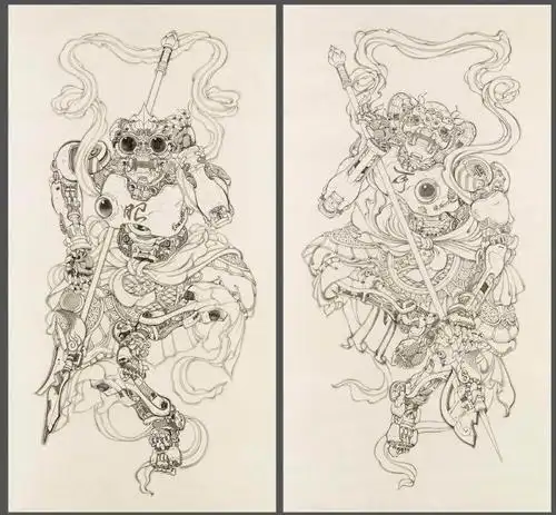 千里眼顺风耳剪纸图片 手工剪纸图片大全简单-蒲城教育文学网