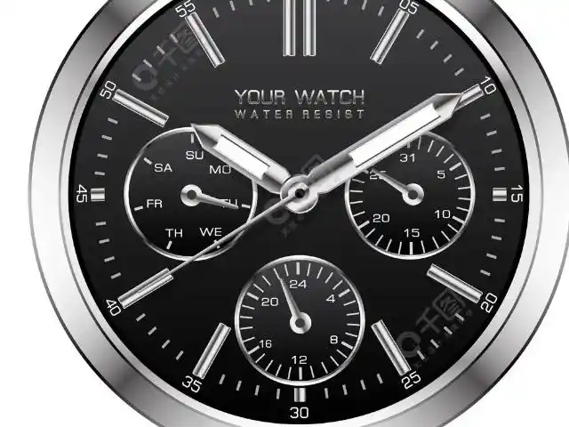 手表上的三个小表盘分别是什么