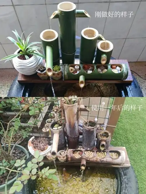 自制鱼缸流水景观-教程_茶壶_水壶_出水_兴趣爱好_手工