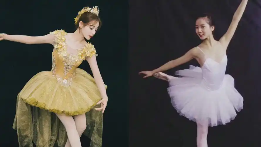 女明星跳芭蕾有多美?刘诗诗刘亦菲热巴,像极了坠入凡间的精灵