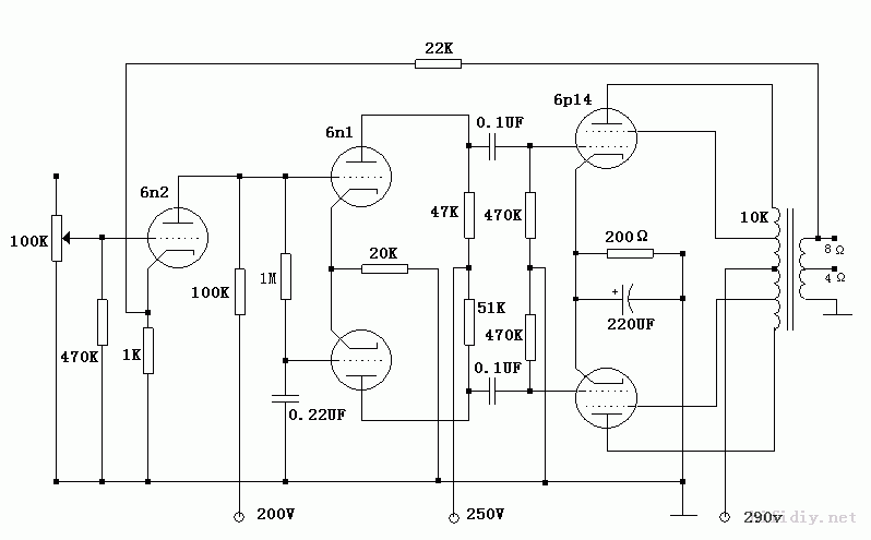 近期想做个6p14的小推挽,草拟了一份图纸,恳请各位帮忙斧正一下!