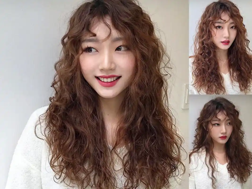 多种风格的泡面头蛋卷发型合集,真的超减龄又可爱!