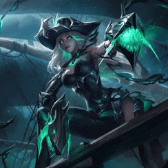 lol破败军团厄运小姐动态壁纸下载_wallpaper英雄联盟破败军团厄运