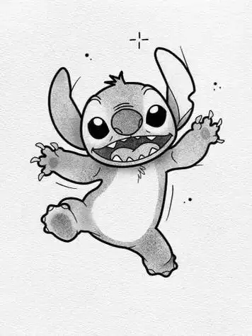 史迪奇#纹身图案手稿 #手稿分享 #成都大象刺青 - 抖音