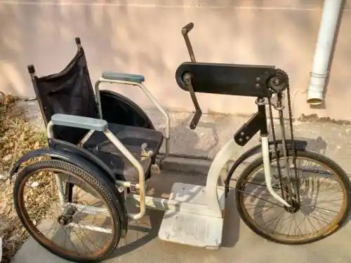 手摇手推两用三轮车350元