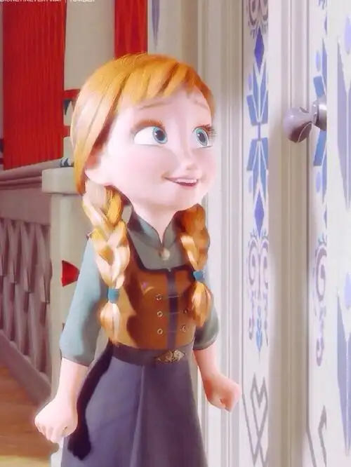 安娜绝对是活泼可爱勇敢的代表了冰雪奇缘