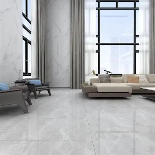 印美木石砖新品 土耳其浅灰 全抛大理石瓷砖