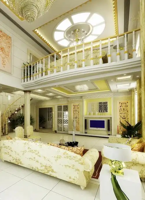 欧式家居复式别墅装修效果图大全