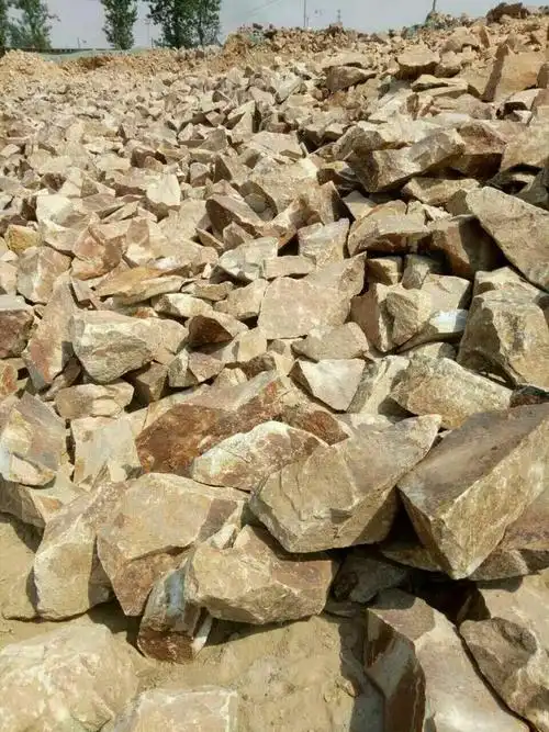 人工开采块石 毛石 护坡石 护坡砖 天津恒发砂石料矿山出售批发 建筑