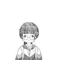 戴眼镜女长发中年卡通头像_微信头像图片大全