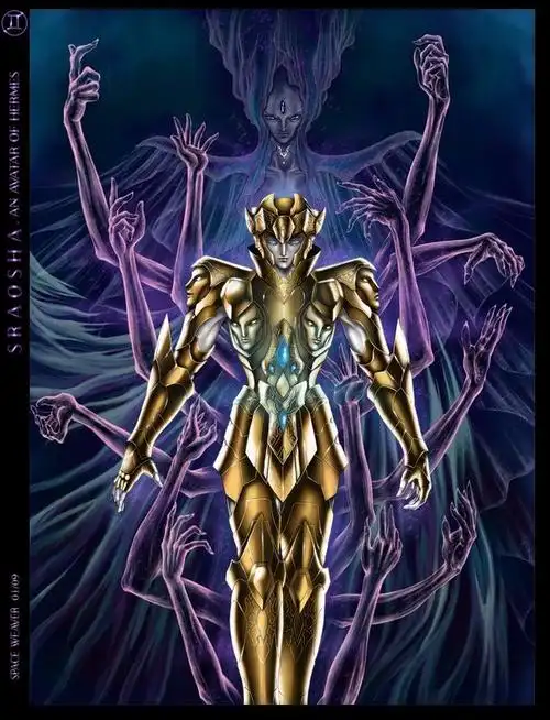 初代十二黄金圣斗士出自动漫《圣斗士之古圣战》,实力在设定上是历代