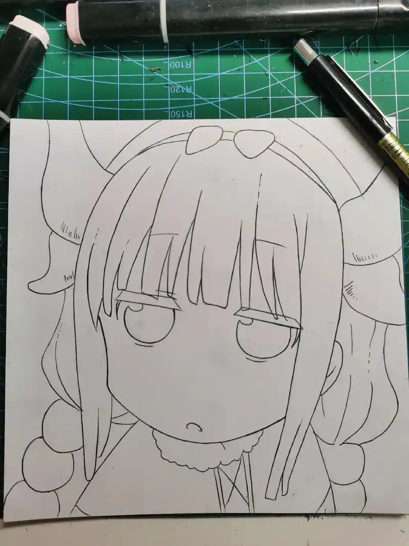 画个康娜#手绘#动漫#二次元 - 抖音