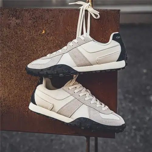 华晨宇同款云川休闲鞋复古t头鞋男女情侣鞋德训鞋运动鞋-阿里巴巴