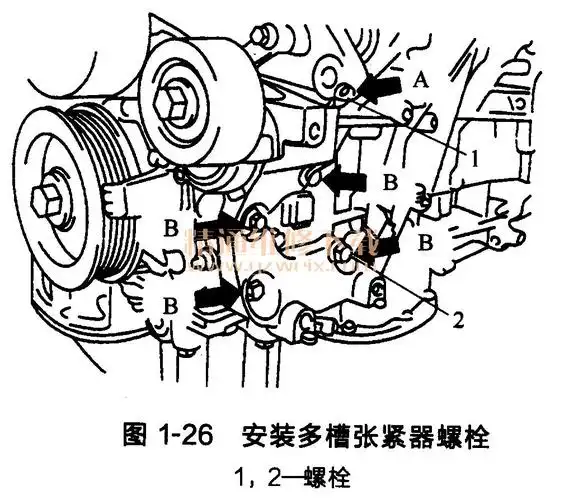 丰田锐志/皇冠发动机正时链条的安装