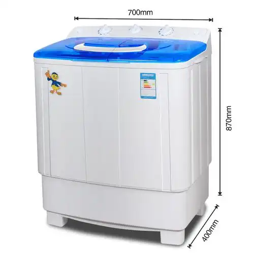 双桶筒双缸洗衣机带高强甩干脱水洗脱两用大容量半全自动