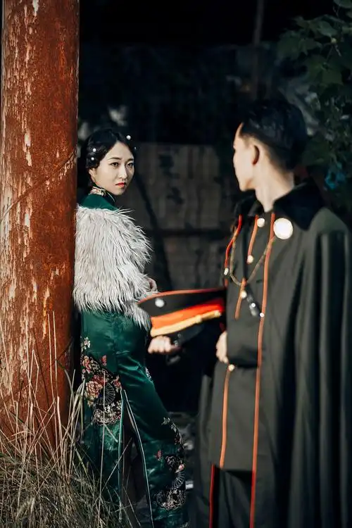 p-韩1999的婚纱摄影作品《军阀太太》