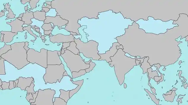 假如世界上所有内陆国家都变成湖地图什么样