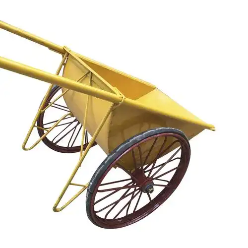 手推车灰斗车工地人力建筑斗车家用垃圾车 特厚 打气斗车【图片 价格