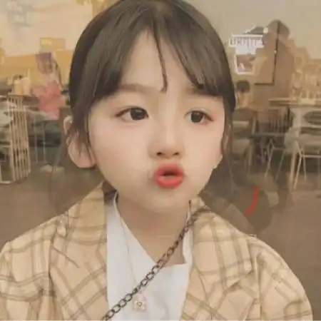 可爱闺蜜头像一人一张小女孩萌萌哒图片