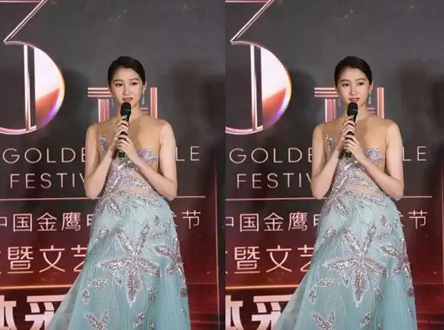 关晓彤又显诱人身材大v吊带配薄纱意外的高贵优雅