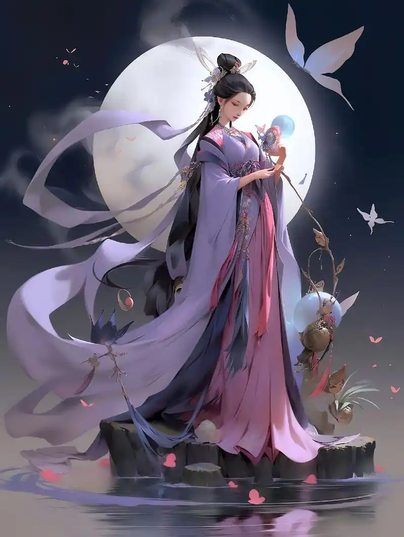 二次元 #动漫 #嫦娥  - 抖音