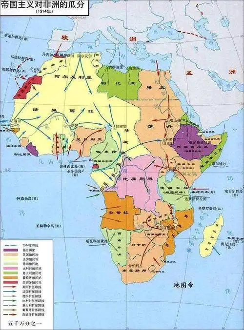 历史角度来看非洲的领土争端,基本都是殖民者造的孽