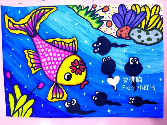 暑假连环画小蝌蚪找妈妈