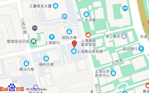 申达大厦(上海福州路)电子地图